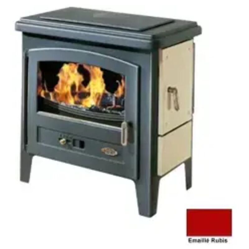 Poêle à Bois Avec Four 16 Kw Belleza Deluxe F