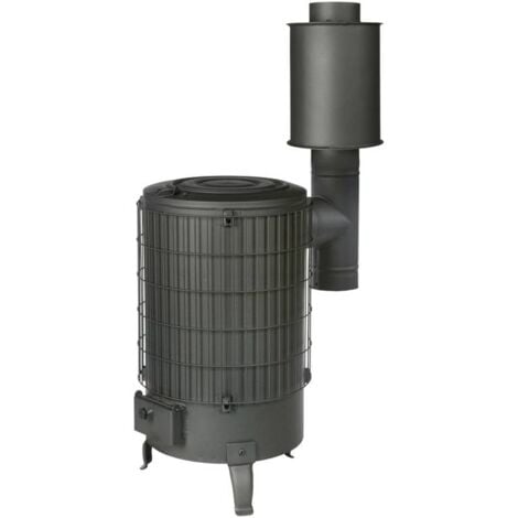 Poêle à bois ECO double combustion