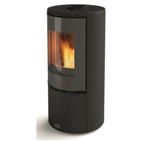 Poêle à bois étanche Castries 8kW NOIR GODIN - 400220NOIR