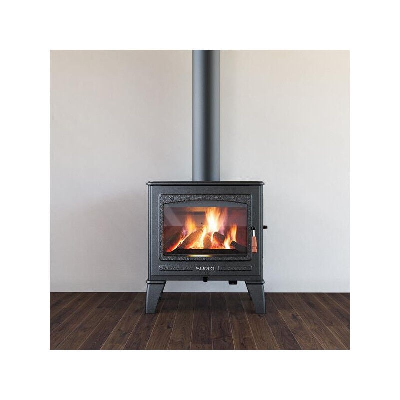 Supra - FR9016300B-Poêle à bois-VERCORSE-Vision horizontale - non étanche - fon vercorse