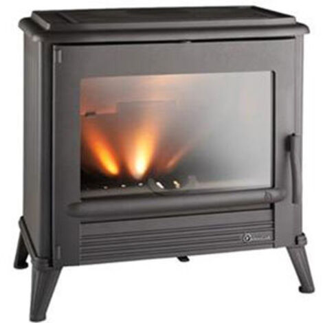 Poêle à bois INVICTA Modena en fonte 10 kW Anthracite