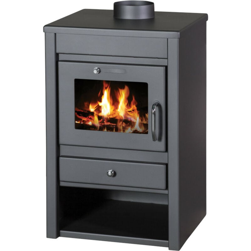 Poêle à bois mega max 10kW noir