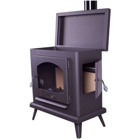 Pôele À Bois Mod C3 Horno 12,7 KW - Juan Panadero