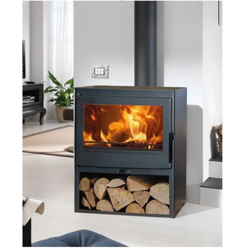 Panadero - Poele a bois Garonne Ecodesign - 7,1 kw - Bûches 50 cm