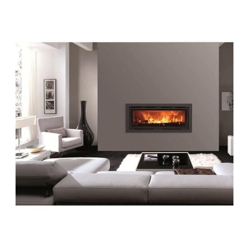 Panadero - Poele a bois Insert C-101-S Ecodesign - 8,9 kw - Bûches 80 cm