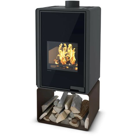 Pôele à bois PENTAI DELUXE plusieurs couleurs - Couleur: Marron