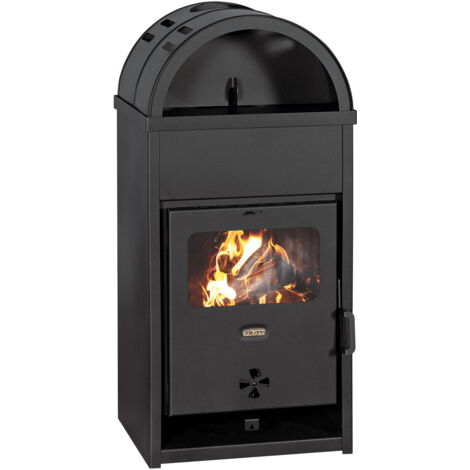 Poêle à bois Prity KDK – 9,3 kW, Noir Graphite, Classe A+, Design Compact