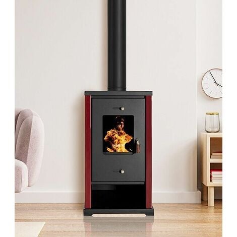 Poêle à bois en fonte Premium ATHENA S12 ECO 12kW