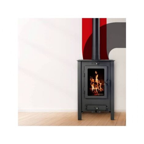 Poêle à bois Vienna EcoDesign Theca 40 x 49,5 x 80 15,7Kw
