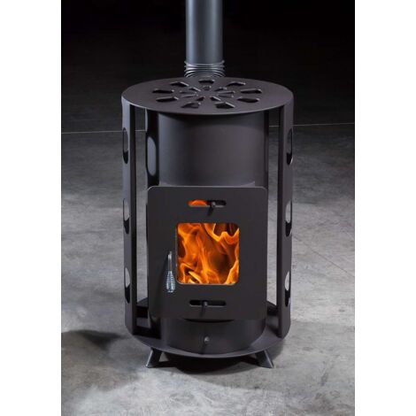 POÊLE À BOIS VULCANO 17'8 KW - JUAN PANADERO