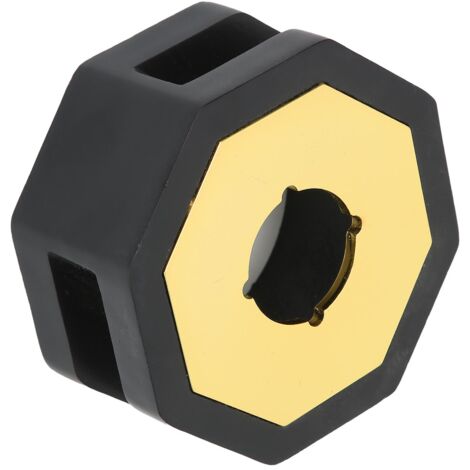 Poêle à Cire Rétro Style Chauffant, Outil de Fusion de Bougies Octogonal pour Sceaux en Cire Noire