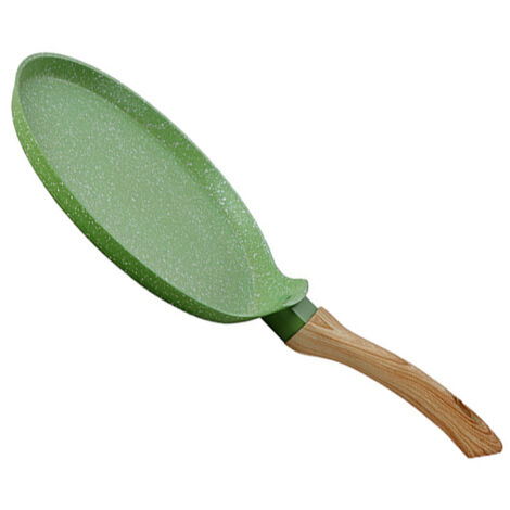 Poêle À Crêpes - Revêtement Granit Suisse Non Adhérent - Compatible Toutes Plaques Y Compris Induction - Diamètre 28 Cm - Hauteur Bord 1,5 Cm - 1 Pièce