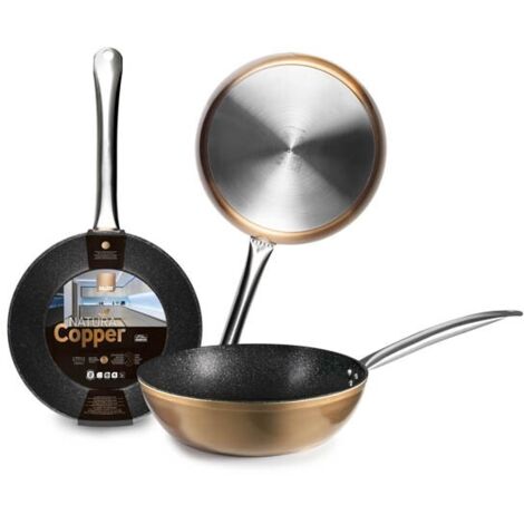 POELE A FRIRE PROFONDE INDUC. ALUM COPPER - 24 CM