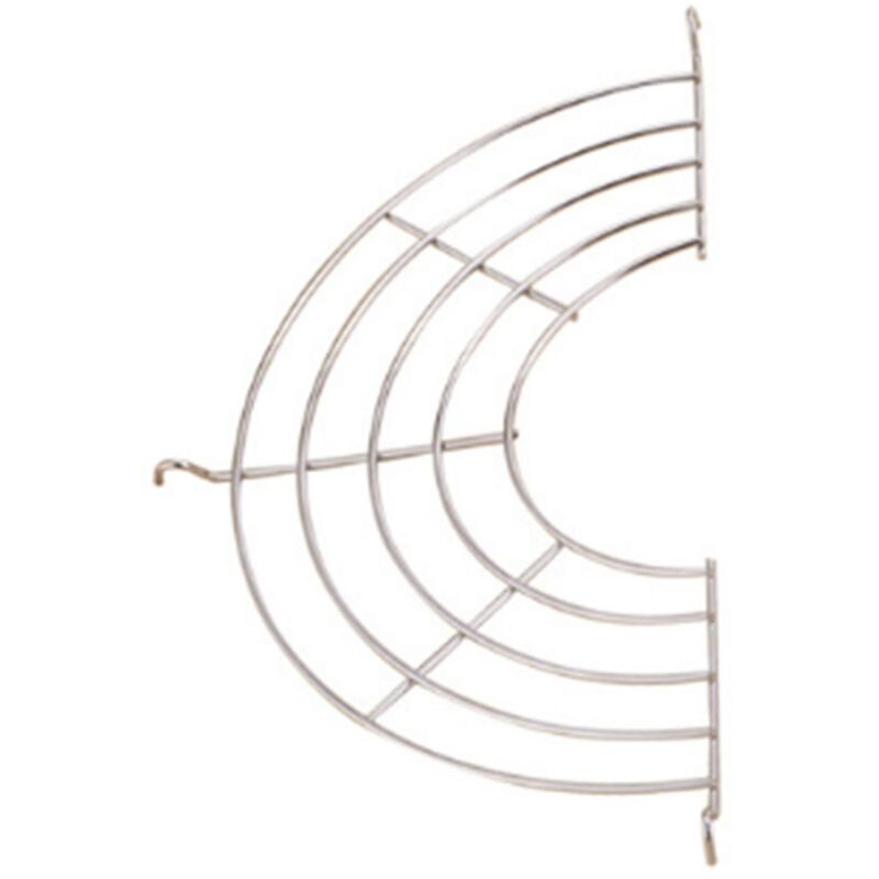 Poêle à frire Wok Pot Étagères en acier inoxydable Grille de refroidissement des aliments (grande taille)