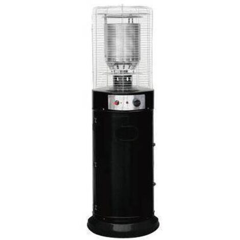 POÊLE À GAZ GPL SHORT ROUND PATIO + ROUES DOMUS