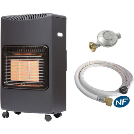 Poêle à Gaz Infrarouge Loros Sannover 4200 W + Kit Complet NF