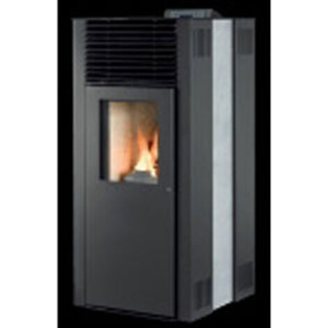 Poêle à granulés 5.5kw noir - Supra - LEIOS7PIERRE