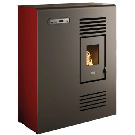 Poêle à granulés air Tina 4,6kW Bordeaux Sannover