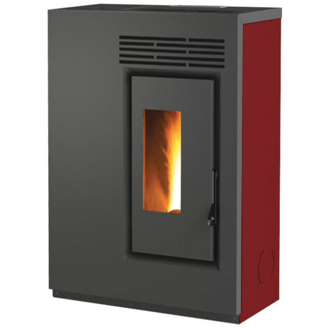 Poêle à granulés biofire GE60 - 5.5 kW, ROUGE