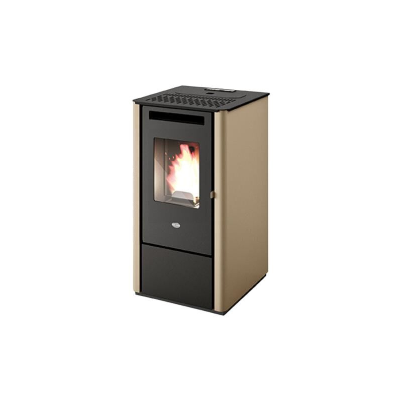 Poêle à granules Eva Calor Kali 8 kW Champagne