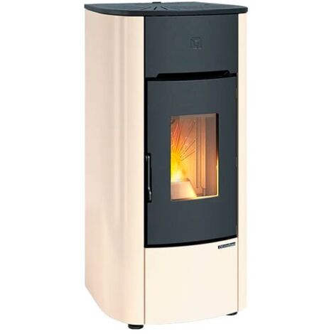 Poêle à granulés - EXTRAFLAME Mariella 7 kW Ivoire