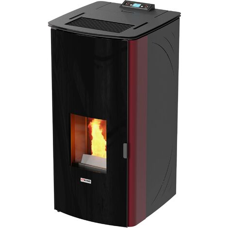 POÊLE À GRANULÉS KING 17DD IDRO KW17 BORDEAUX