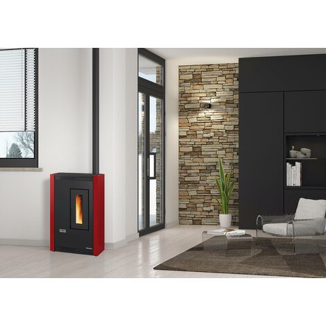 POÊLE À GRANULÉS KW 4,7 LUISELLA BORDEAUX