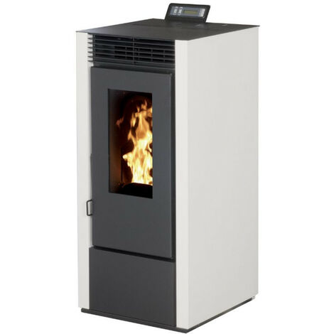 POELE A GRANULES MARINA 10KW avec réservoir 25Kg (rendement 88,2%) - Différents coloris