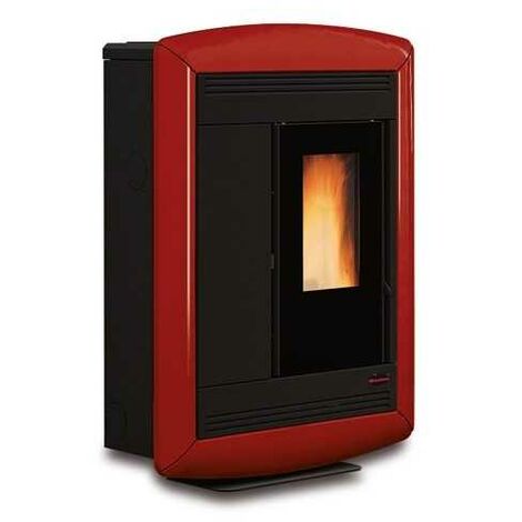 Poêle à granulés Nordica Extraflame Souvenir Lux 10,2 kW Bordeaux Modèle 1275700
