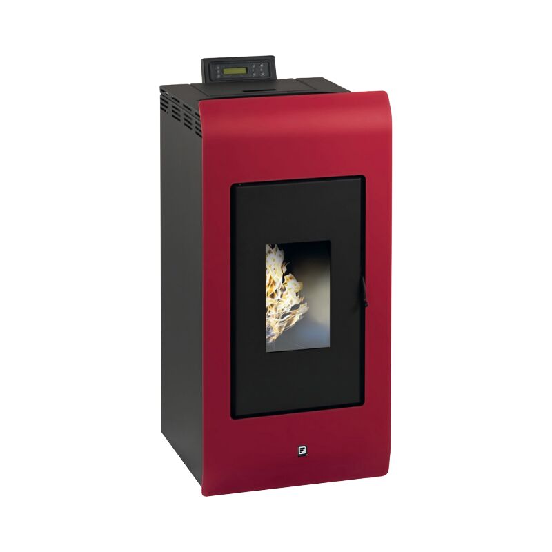 Poêle à granules ZARA 9 Etanche - Bordeaux