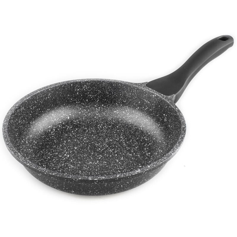 Alfa Dyser - Poêle à induction pierre suprême noire 22cm