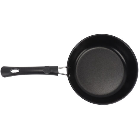 Poêle à Omelette Professionnelle 20cm Antiadhésive Inox Résistante aux Taches, Pour Cuisine Maison et Restaurant