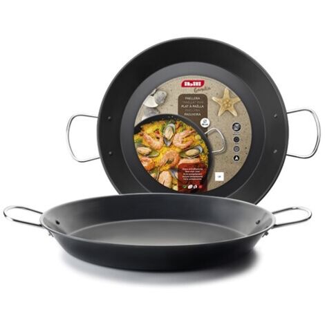 POÊLE À PAELLA EN ACIER ANTIADH. GANDIA - 32 CM