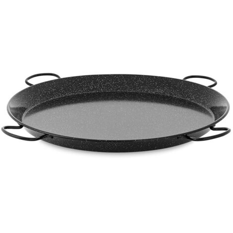 Poêle À Paella Valencienne En Acier Émaillé Ø90Cm (50 Personnes) Vaello