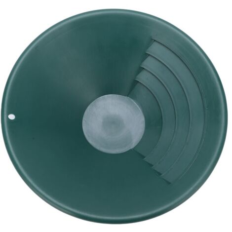 Poêle à panoramique dorée de 260 mm, classificateur de tamisage en ABS, accessoire de plateau de tamis de lavage, vert