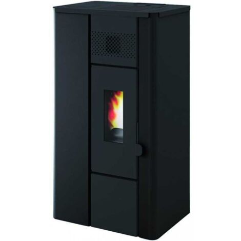 Poêle à pellets Noa 6,3 kW Noir Punto Fuoco Eva Calor