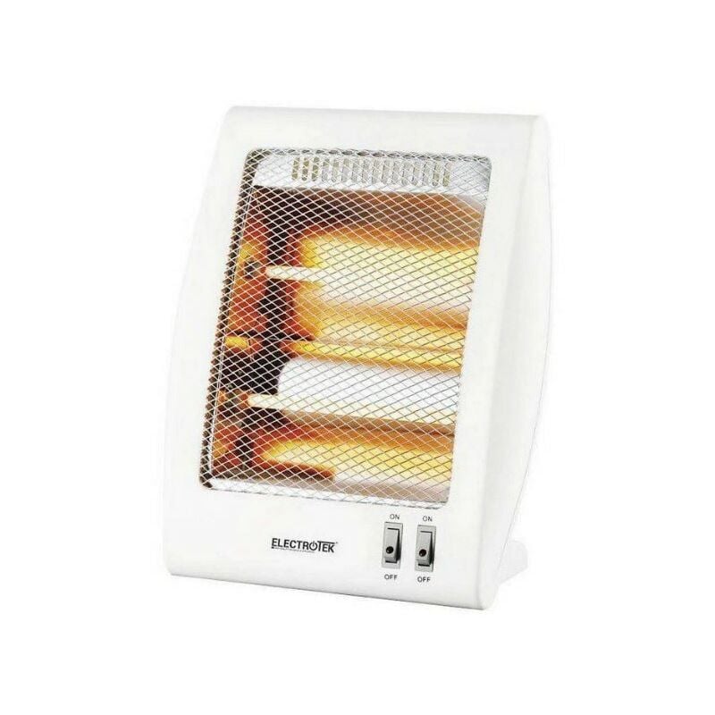 Chauffage à Quartz Infrarouge ET-QH02, 2 Résistances à Quartz et 2 Puissances de Chauffage 400/800W, Extérieur et Intérieur