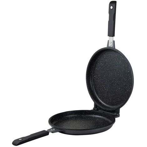 Poêle Double Ronde 26 X 6 Cm Alu Ind Forgé Polaris Sg-6484 San Ignacio