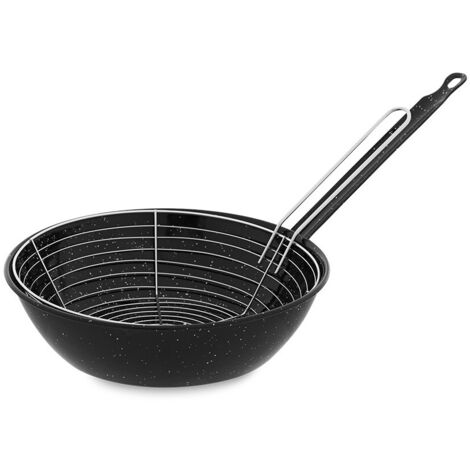 Poêle Friture Panier ø26cm Friture Facile Et Sécurisée Avec Panier - Vaello