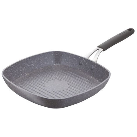 poêle grill 26 x 26 cm - tempra minéral - lagostina