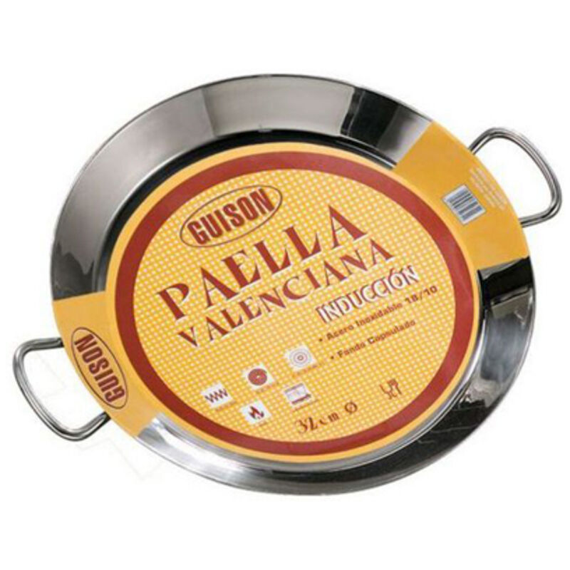 Garcima - Poêle à paella inox 36cm induction 74036