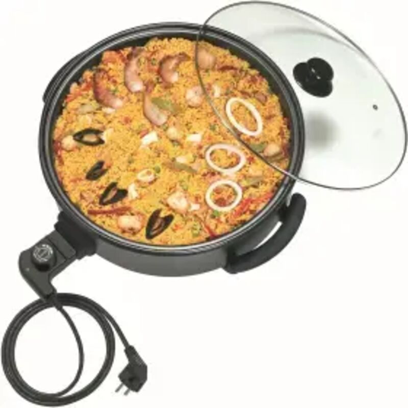 Poêle Électrique Multi Usages Grande   41 cm   Bartcher