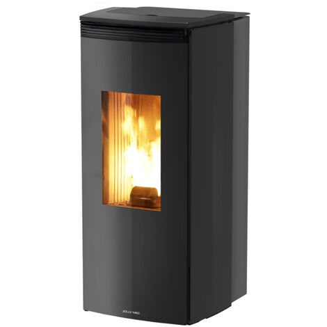 Poêle Pellets Air Humide Bridge Sortie Ariière 6KW Noir - Jolly Mec Caminetti