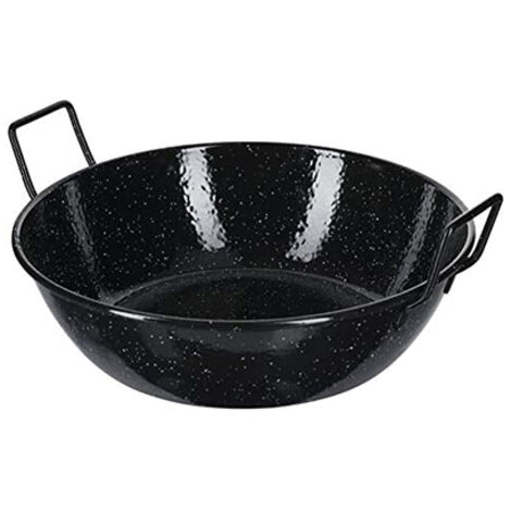 Poêle profonde émaillée 65cm 4 poignées idéale