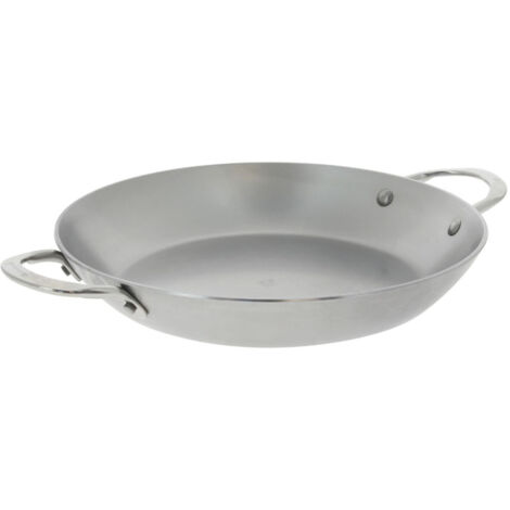 Poêle ronde acier 2 anses 28cm - De Buyer - 5652.28
