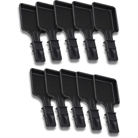Poêlon à Raclette Carré Antiadhésif - Lot de 1 à 12 - Compatible Tefal - Design Ergonomique