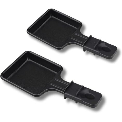 Poêlon à Raclette Carré Antiadhésif - Lot de 1 à 12 - Compatible Tefal - Design Ergonomique