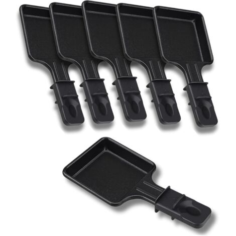Poêlon à Raclette Carré - Lot de 1 à 12 - Antiadhésif - Compatible Tefal - Design Ergonomique