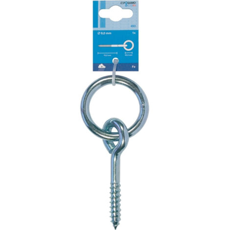 PÖSAMO Krippenring galZn (SB) 9,0x45mm Holzgew. a 1Stk