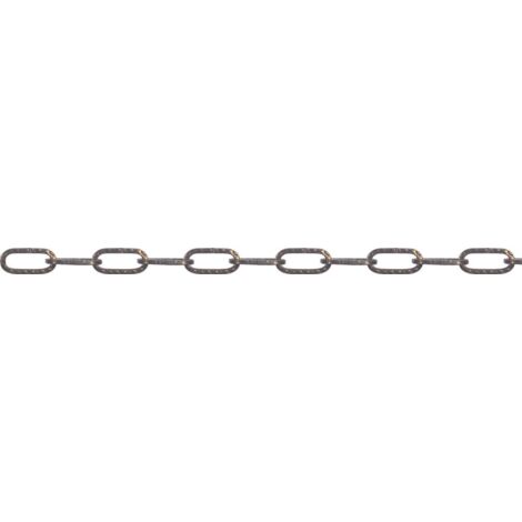 PÖSAMO Zierkette 1629 vermessingt 3,0mm Ro.20m (170x93) 20 Stk